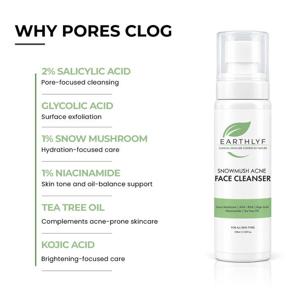 Snowmush Acne Face Cleanser